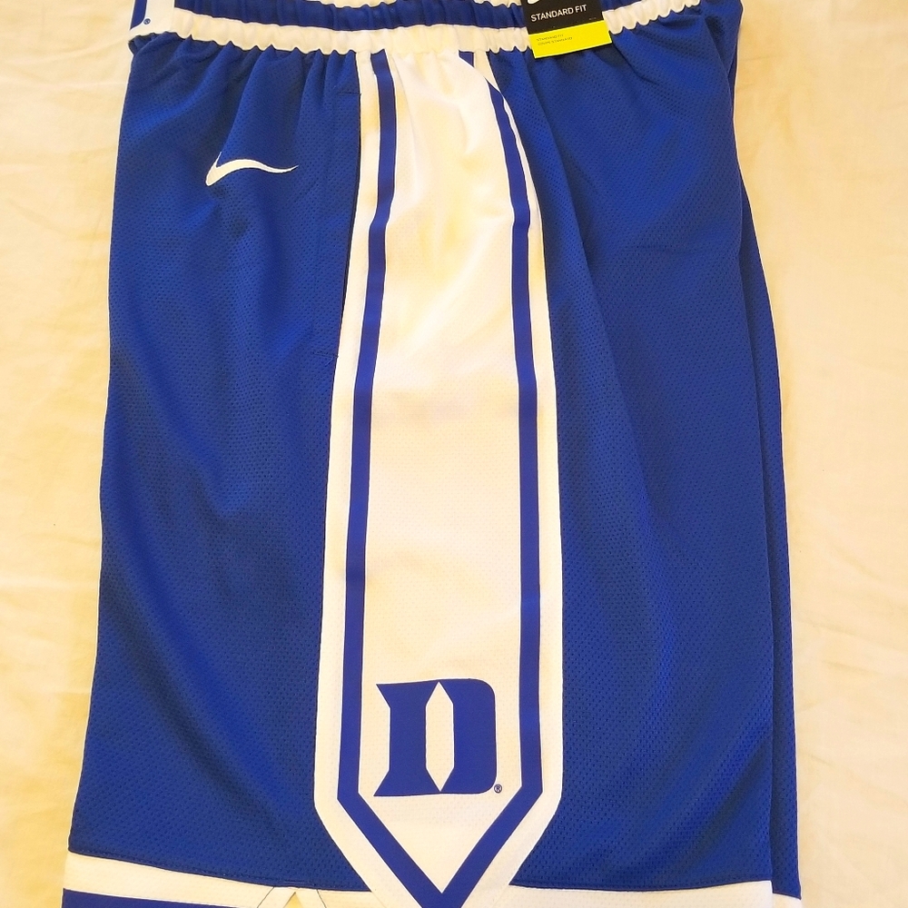 NWT NIKE Duke Blue Devils basketball shorts